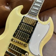 Gibson 【白いSG】1963 Les Paul SG Custom Reissue w/ Maestro Vibrola VOS Classic White #600893 [4.41kg]_6