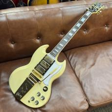 Gibson 【白いSG】1963 Les Paul SG Custom Reissue w/ Maestro Vibrola VOS Classic White #600893 [4.41kg]_7