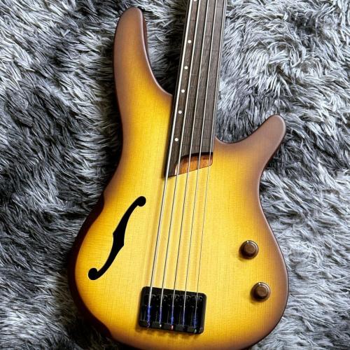 Ibanez SRH505F-NNF (Natural Browned Burst Flat) -BASS WORKSHOP-【特価】【5弦】