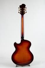 Victor Baker Guitars Model 14 Archtop 2 Pickup Tabacco Burst High Gloss Topcoat_4