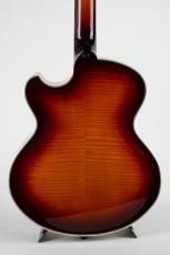 Victor Baker Guitars Model 14 Archtop 2 Pickup Tabacco Burst High Gloss Topcoat_5
