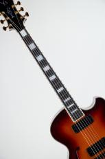 Victor Baker Guitars Model 14 Archtop 2 Pickup Tabacco Burst High Gloss Topcoat_8