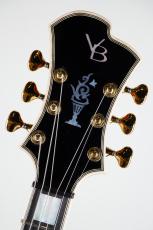 Victor Baker Guitars Model 14 Archtop 2 Pickup Tabacco Burst High Gloss Topcoat_10