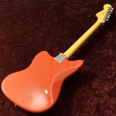Fender FSR Made in Japan Traditional II 60s Jaguar RW Fiesta Red Matching Head_4