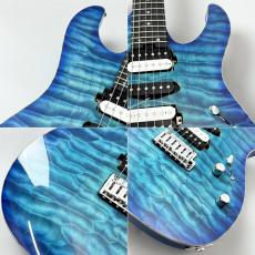 Altero Custom Guitars Astra Custom - Bora Bora Blue Burst - #2607178 【バーズアイネック】【3.70kg】_3