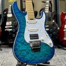 Edwards by ESP E-SN-145FR ''Mod.'' -Aqua Marine / Maple- 2009年製【DiMarzio Pickups!】【3.60kg】