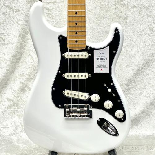 Fender Made In Japan Hybrid II Stratocaster -Arctic White/Maple-【JD26013088】【3.56kg】