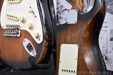 Fender Custom Shop MBS 1956 Stratocaster Heavy Relic -2 Color Sunburst- by Andy Hicks_8