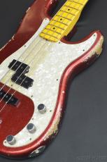 Fender Custom Shop Limited Edition Masterbuilt J Precision Bass PJ King's Red Sparkle by Greg Fessler_5