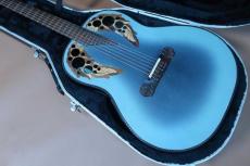 Ovation Super Adamas 1687-8 (Blue) /　Non Cutaway・Fibronic Soundboard・Adamas Epaulet・Carbon Graphite Top・Deep Bowl Lyrachord Back ・Walnut Fingerboard・With  Optima Preamp 【With Original Hard Case 】  1996年製  EX+_2