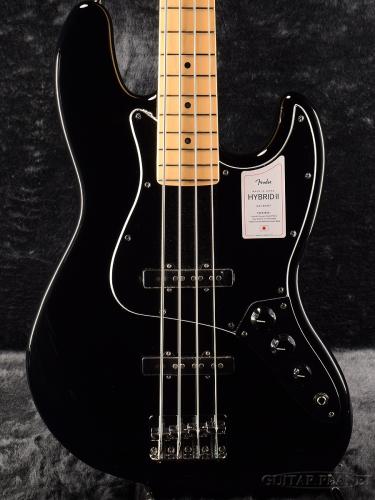 Fender Made In Japan Hybrid II Jazz Bass -Black / Maple-