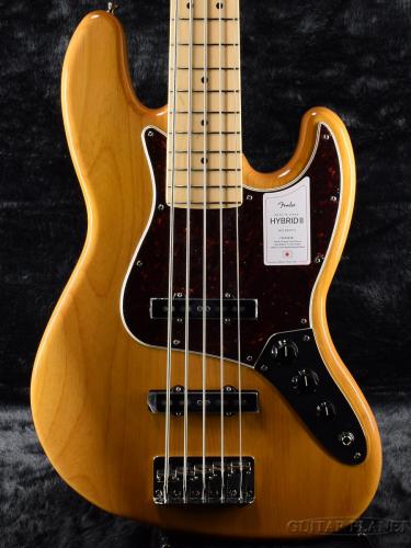 Fender Made In Japan Hybrid II Jazz Bass V -Vintage Natural / Maple-