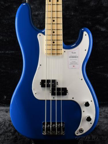 Fender Made In Japan Hybrid II Precision Bass -Forest Blue