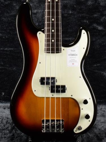 Fender Made In Japan Hybrid II Precision Bass -3-Color Sunburst / Rosewood-