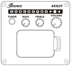 Ibanez AEGB24FE Fretless -MHS《エレアコベース/フレットレス》【オンラインストア限定】_9