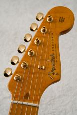 Fender Limited American Vintage II 1957 Stratocaster 3A FM White Blonde 【3.50kg】_6