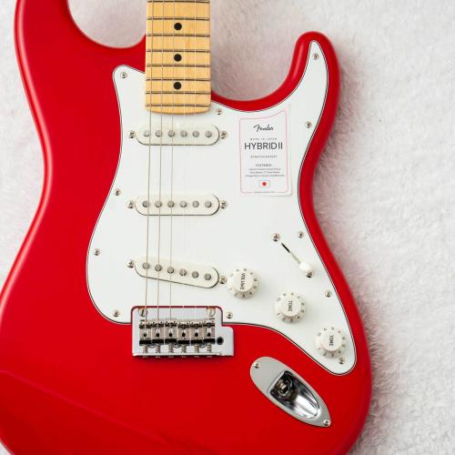 Fender Made in Japan Hybrid II Stratocaster Modena Red 【ウェブ大賞2025受賞モデル】【3.50kg】