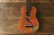 Shimo Guitars Soprano Longneck "‘I‘iwi "