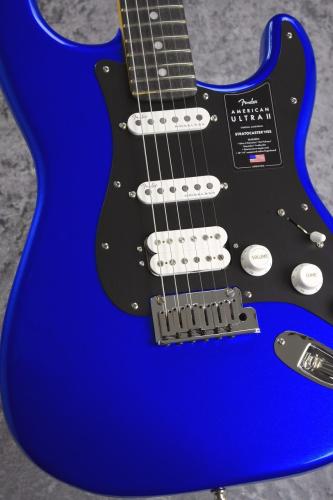 Fender American Ultra II Stratocaster HSS / Noble Blue [#US240035758][3.68kg]