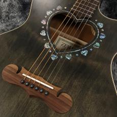 ZEMAITIS CAF-90HCW Denim Black Abalone【大人気ハート型サウンドホール エレアコ!】【丈夫なギグバッグ付】_3