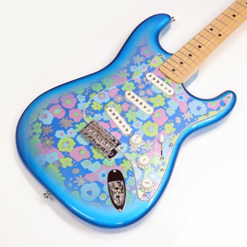 Fender Made in Japan Limited Stratocaster, Maple Fingerboard, Blue Flower