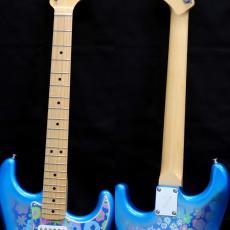 Fender Made in Japan Limited Stratocaster, Maple Fingerboard, Blue Flower_7
