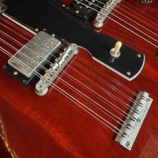 Gibson 【MR.JIMMY P.U搭載】 EDS-1275 Double Neck ~Cherry Red【5.08kg】2021年製_4