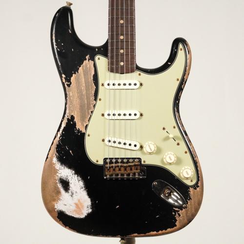 Fender Custom Shop 62/63 Stratocaster Super Heavy Relic -Black- [3.57kg]