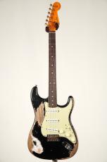 Fender Custom Shop 62/63 Stratocaster Super Heavy Relic -Black- [3.57kg]_2