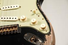 Fender Custom Shop 62/63 Stratocaster Super Heavy Relic -Black- [3.57kg]_5