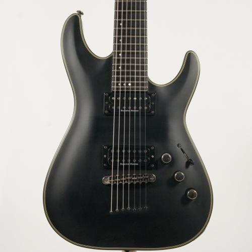 SCHECTER Blackjack SLS C-7 Passive  - Satin Black-【USED】