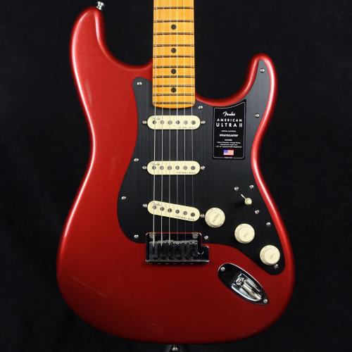 Fender American Ultra II Stratocaster Sinister Red ★盛夏SALE☆