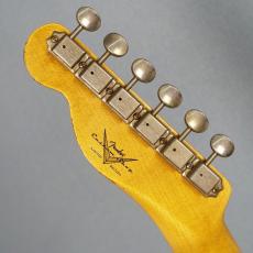 Fender Custom Shop Limited Edition 1960 Telecaster Custom Heavy Relic Faded Aged Chocolate 3-Tone Sunburst_4