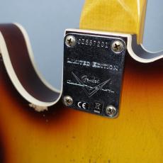 Fender Custom Shop Limited Edition 1960 Telecaster Custom Heavy Relic Faded Aged Chocolate 3-Tone Sunburst_6