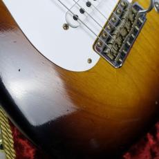 Fender Custom Shop Limited Edition 70th Anniversary 1954 Stratocaster Journeyman Relic Wide-Fade 2-Color Sunburst_6