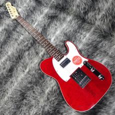 Squier Affinity Series Telecaster FMT SH Crimson Red Transparent_2