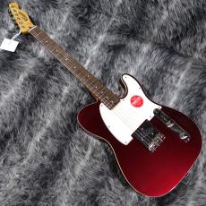 Squier Classic Vibe Custom Esquire Parchment Pickguard Candy Apple Red_2