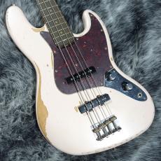 Fender Flea Jazz Bass Roadworn Shell Pink