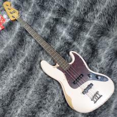 Fender Flea Jazz Bass Roadworn Shell Pink_2