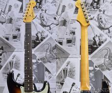 Fender Custom Shop MBS 1962 Stratocaster Relic -Wide Black 2 Color Sunburst- by Ron Thorn 2020USED!!_6