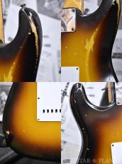 Fender Custom Shop MBS 1962 Stratocaster Relic -Wide Black 2 Color Sunburst- by Ron Thorn 2020USED!!_8