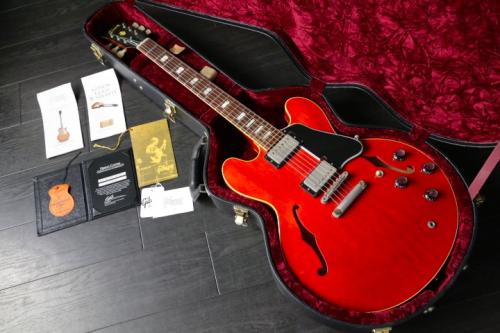 Gibson ES-335　カスタムショップ　1963 aged model　ナッシュビル・メイド　Aシリアル