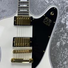 Gibson 【リミテッドカラー】Firebird Custom Polaris White Gloss #CS400817【4.08kg】3Fフロア_5