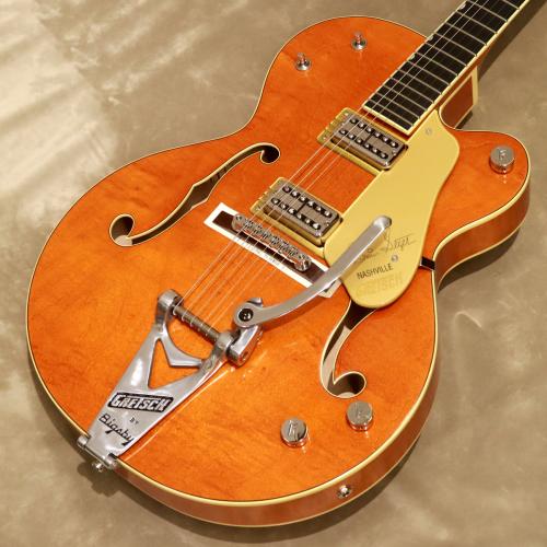Gretsch G6120T-BSSMK Brian Setzer Signature Nashville Hollow Body '59 "Smoke" with Bigsby, Smoke Orange