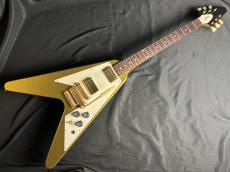 Gibson 1967 FlyingV Short Maestro VOS Gold Sparkle_2