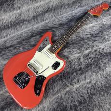 Fender FSR Made in Japan Traditional II 60s Jaguar Fiesta Red Maching Head_4