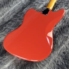 Fender FSR Made in Japan Traditional II 60s Jaguar Fiesta Red Maching Head_6