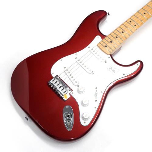 Fender Standard Stratocaster, Maple Fingerboard, White Pickguard, Candy Cola