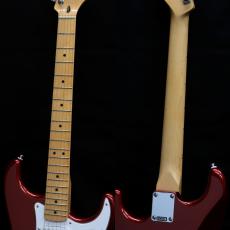 Fender Standard Stratocaster, Maple Fingerboard, White Pickguard, Candy Cola_7