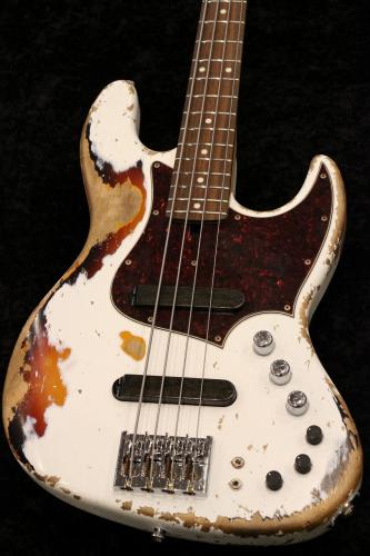 XOTiC Custom Order XJ-1T 4st MH Super Heavy Aged/Olympic White over 3 Tone Sunburst【3.98kg】